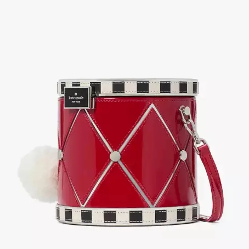 Kate Spade Red Drum Crossbody Bag